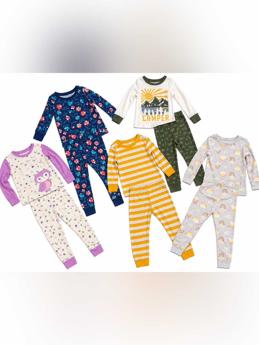 2T Girls Long Sleeve Pajama Lot